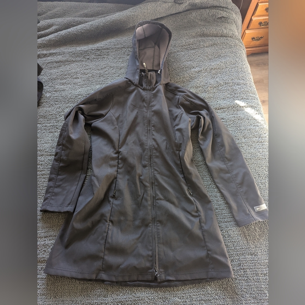 Women's REI long rain coat